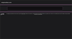 Desktop Screenshot of elephanttub.com