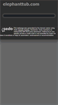 Mobile Screenshot of elephanttub.com